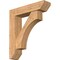 Ekena Millwork Westlake Slat Smooth Bracket w/ Offset Brace, Western Red Cedar, 7 1/2"W x 32"D x 36"H BKT0806X32X36WTL06SWR - alternate 1